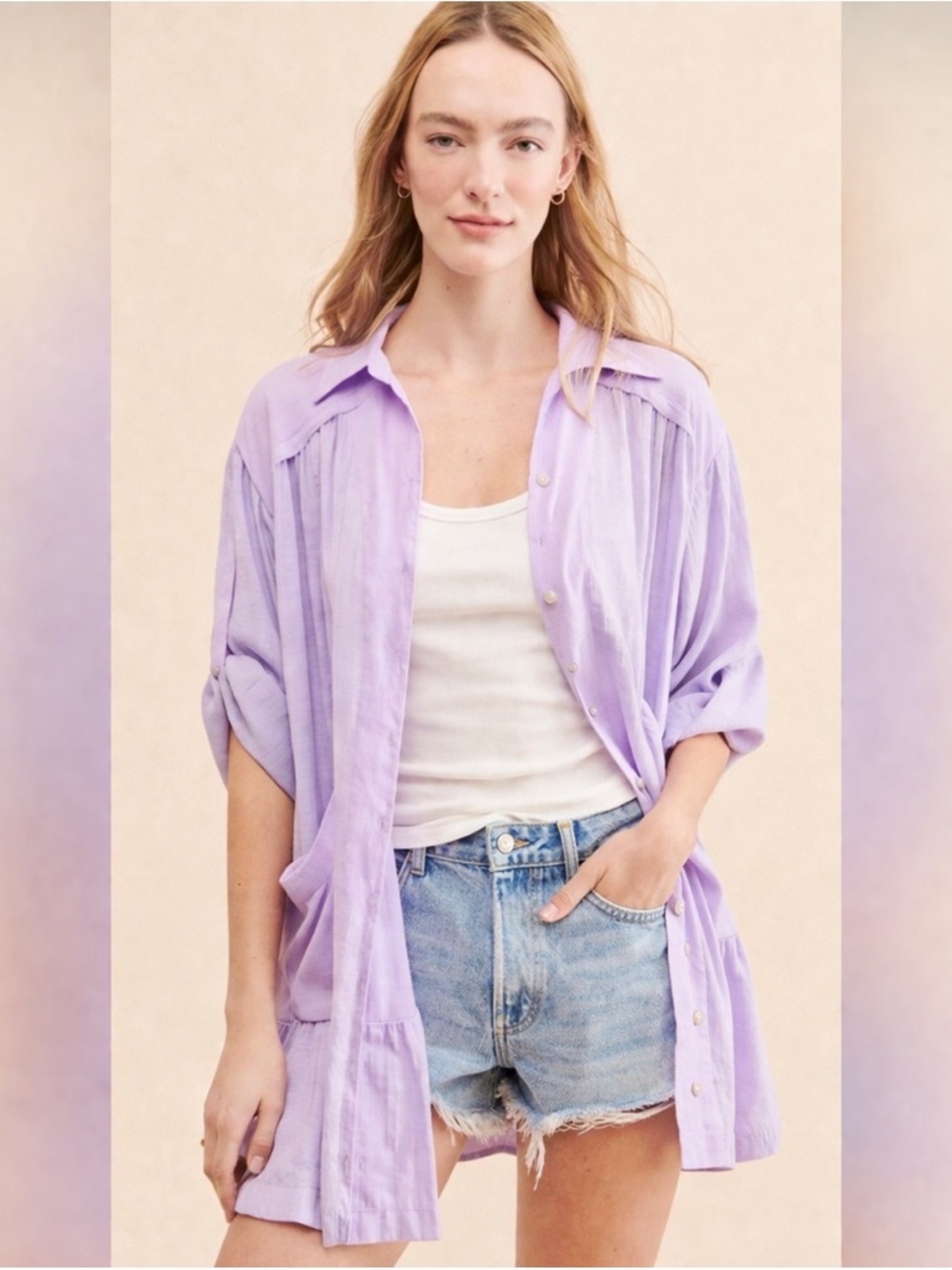 Free People| ‘Moonstruck’ Shirtdress
